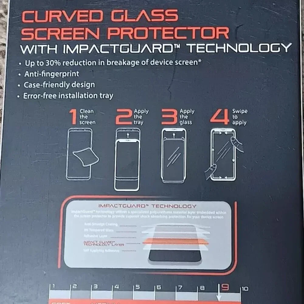 Blackweb Samsung Galaxy S8 screen protector NEW
